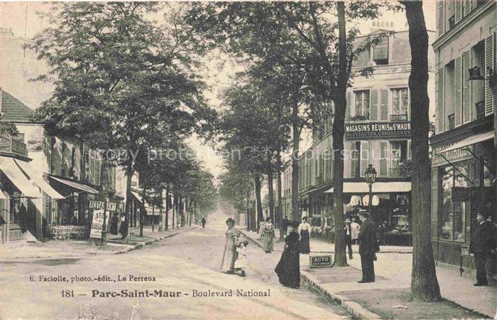 Parc Saint-Maur CRETEIL 94 Val-de-Marne Boulevard National