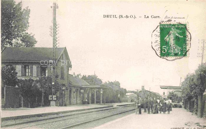 Deuil-la-Barre SARCELLES 95 Val-d Oise La gare