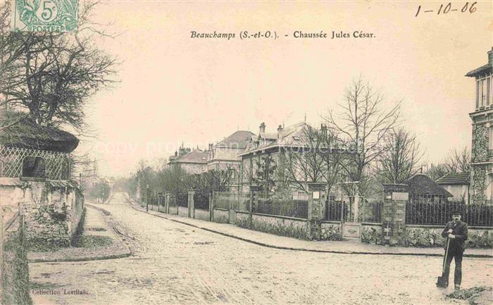 Beauchamps Beauchamp Pontoise 95 Val-d Oise Chaussée Jules César