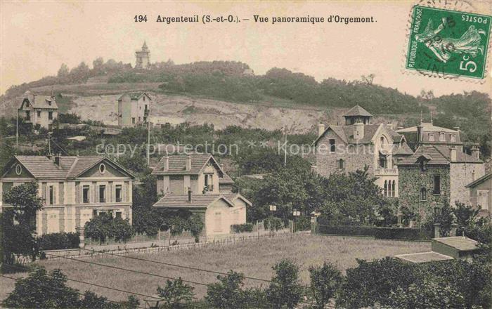 ARGENTEUIL 95 Val-d Oise Vue panoramique d'Orgemont