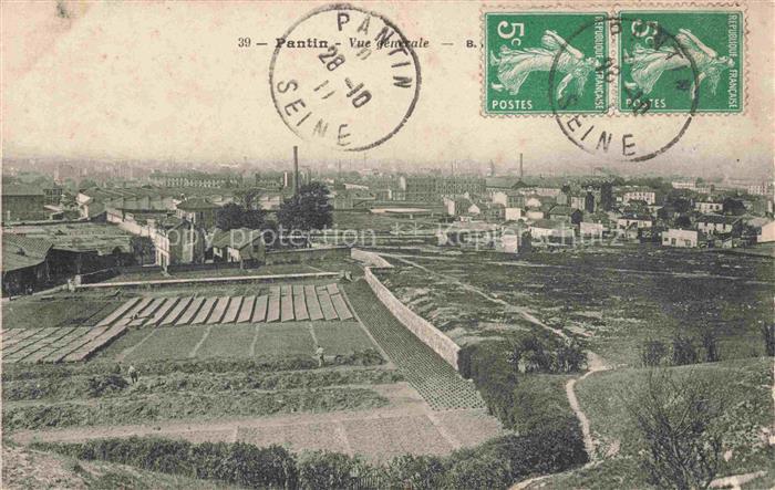 PANTIN Bobigny 93 Seine-Saint-Denis Vue générale