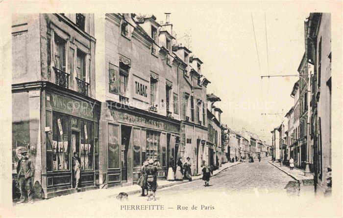Pierrefitte -sur-Seine Saint-Denis 93 Seine-Saint-Denis Rue de Paris