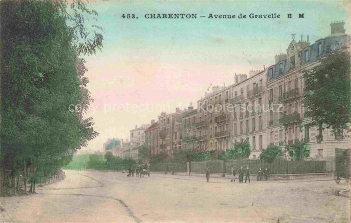 Charenton  CRETEIL 94 Val-de-Marne Avenue de Gravelle