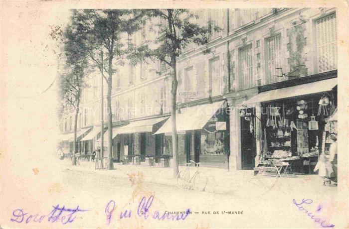 Charenton  CRETEIL 94 Val-de-Marne Rue de St. Mandé