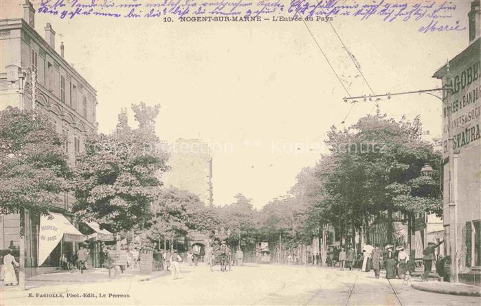 NOGENT-SUR-MARNE 94 Val-de-Marne Entrée du Pays