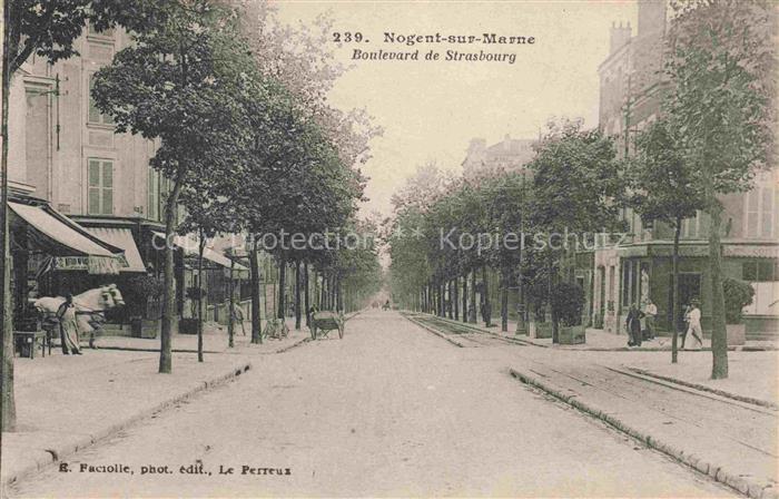 NOGENT-SUR-MARNE 94 Val-de-Marne Boulevard de Strasbourg