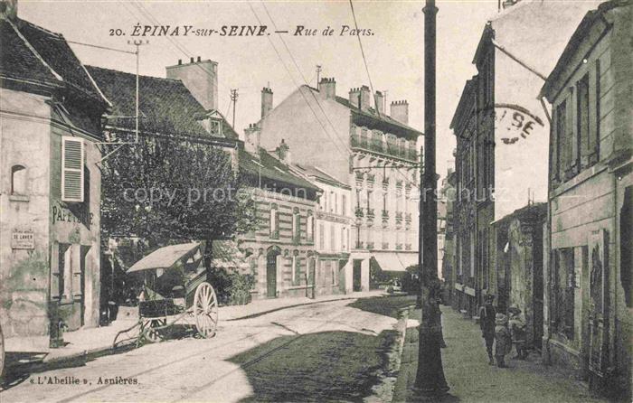 Epinay-sur-Seine 93 Seine-Saint-Denis Rue de Paris