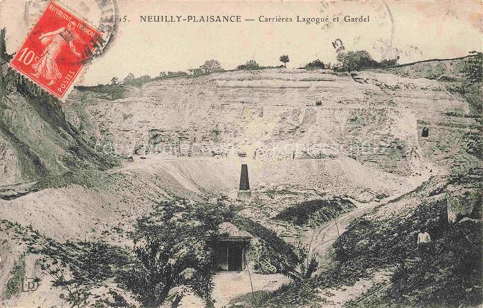 Neuilly-Plaisance 93 Seine-Saint-Denis Carrières Lagogué et Gardel