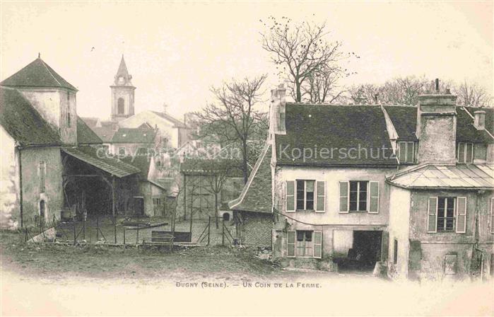 Dugny BOBIGNY 93 Seine-Saint-Denis Un coin de la ferme