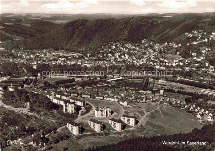 Werdohl NRW Fliegeraufnahme