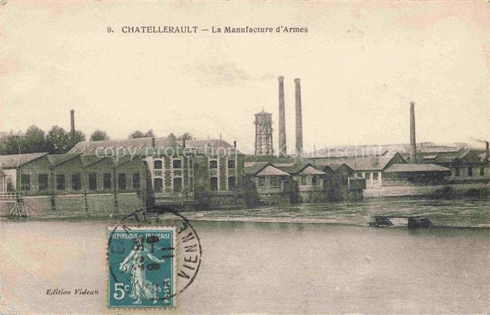 Chatellerault 86 Vienne La Manufacture d'Armes