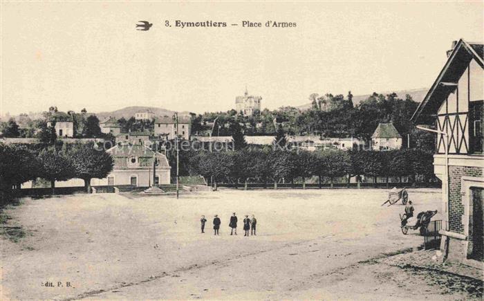 Eymoutiers LIMOGES 87 Haute-Vienne Place d'Armes