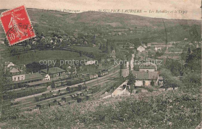 St-Sulpice-Lauriere LIMOGES 87 Haute-Vienne Les Betoulles et le Dépôt
