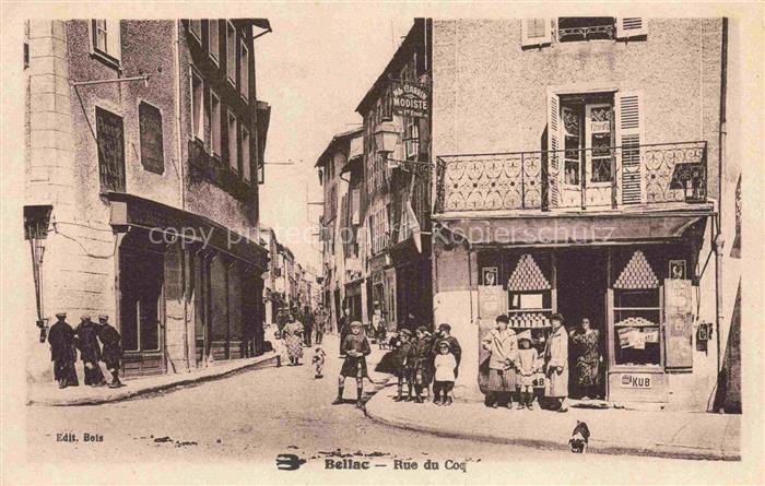 BELLAC 87 Haute-Vienne Rue du Coq