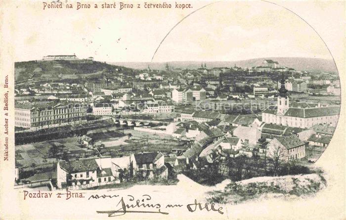 Brna BRNO Bruenn CZ Panorama