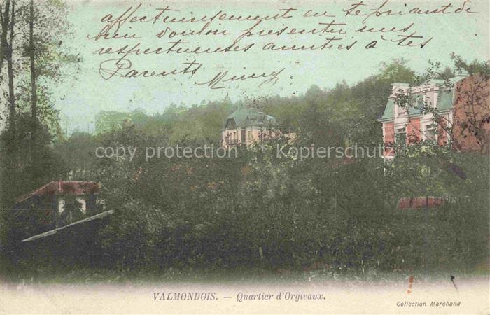 Valmondois Pontoise 95 Val-d Oise Quartier d'Orgivaux