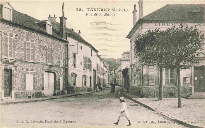 Taverny PONTOISE 95 Val-d Oise Rue de la Mairie