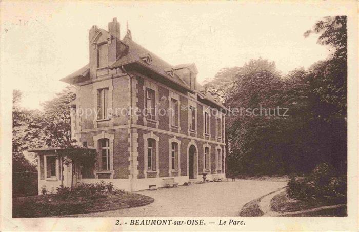 Beaumont-sur-Oise PONTOISE 95 Val-d Oise Le parc château