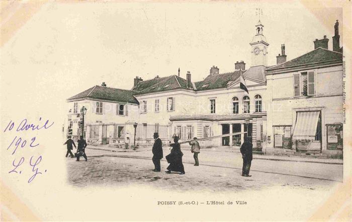 Poissy Saint-Germain-en-Laye 78 Yvelines Hôtel de Ville