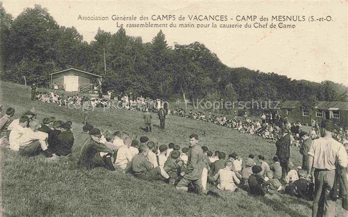 Montfort-l Amaury Rambouillet 78 Yvelins Camp de Vacances des Mesnuls Rassemblem