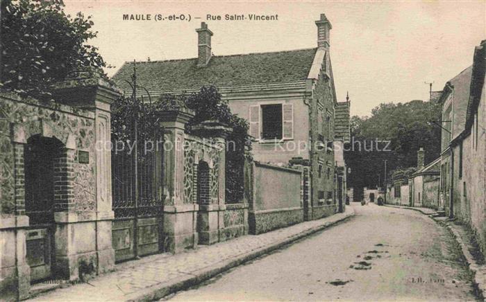 Maule Mantes-la-Jolie 78 Yvelines Rue Saint Vincent