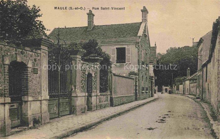 Maule Mantes-la-Jolie 78 Yvelines Rue Saint Vincent