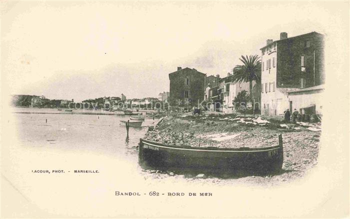 BANDOL-SUR-MER TOULON 83 Var Bord de mer