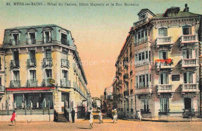 MERS-LES-BAINS MERS-SUR-MER Abbeville 80 Somme Hôtel du Casino Hôtel Majestic et