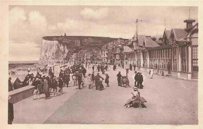MERS-LES-BAINS MERS-SUR-MER Abbeville 80 Somme L'Esplanade et le Casino