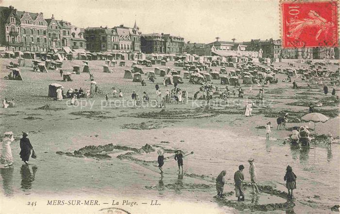 MERS-SUR-MER MERS-LES-BAINS Abbeville 80 Somme La plage