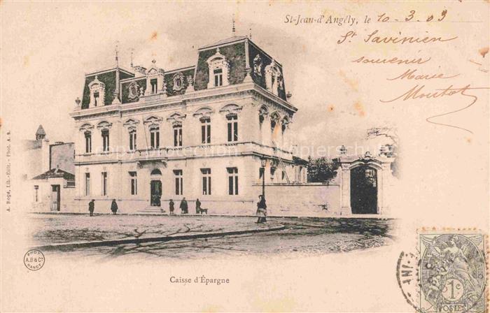 St-Jean-d Angely 17 Charente-Maritime Caisse d'Epargne