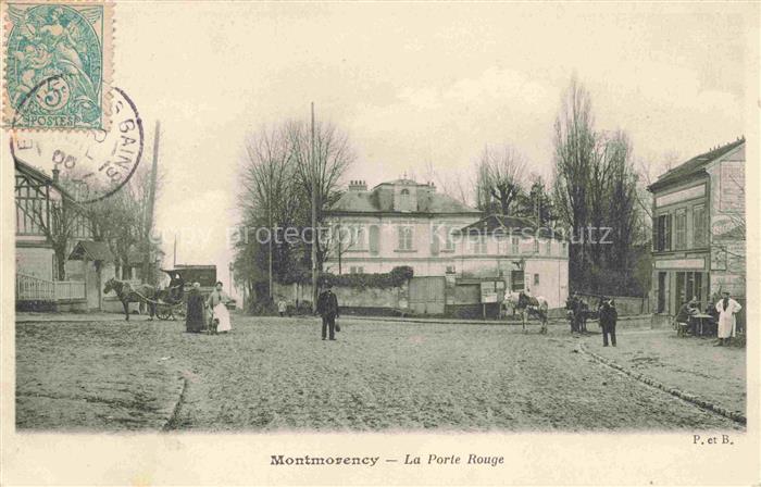 Montmorency  Sarcelles 95 Val-d Oise La Porte Rouge