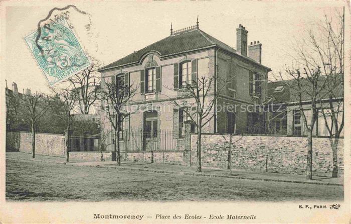 Montmorency  Sarcelles 95 Val-d Oise Place des Ecoles Ecole Maternelle