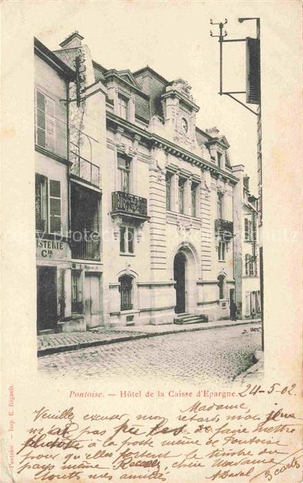 PONTOISE 95 Val-d Oise Hôtel de la Caisse d'Epargne