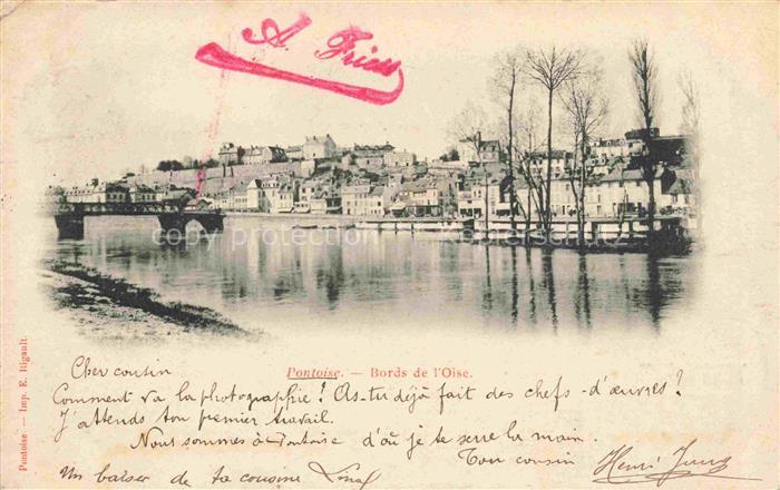 PONTOISE 95 Val-d Oise Aux bords de l'Oise