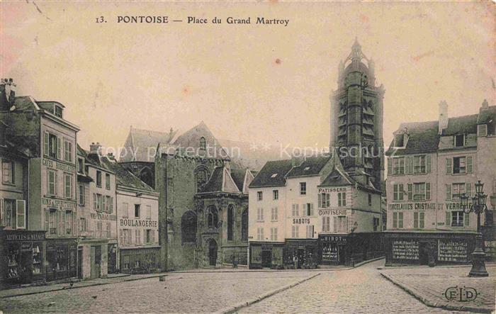 PONTOISE 95 Val-d Oise Place du Grand Martroy