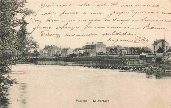 PONTOISE 95 Val-d Oise Le barrage