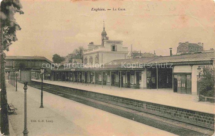 Enghien-les-Bains SARCELLES 95 Val-d Oise La gare