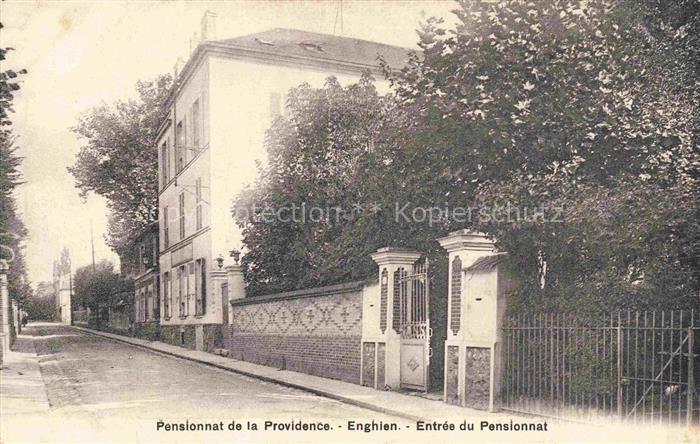 Enghien-les-Bains SARCELLES 95 Val-d Oise Entrée Pensionnat de la Providence