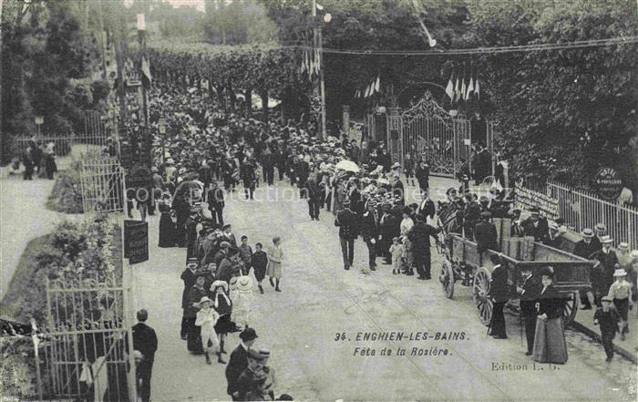 Enghien-les-Bains SARCELLES 95 Val-d Oise Fête de la Rosière