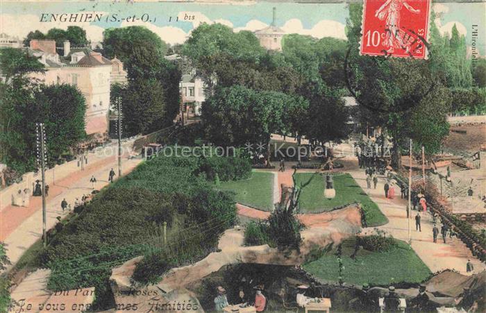 Enghien-les-Bains SARCELLES 95 Val-d Oise Au parc des roses