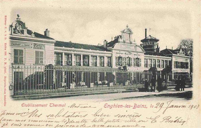 Enghien-les-Bains SARCELLES 95 Val-d Oise Etablissement Thermal