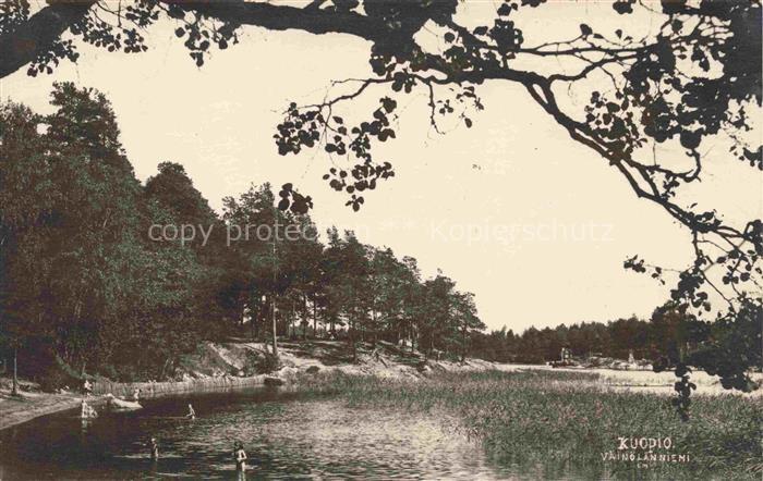 Kuopio Suomi Partie am Wasser