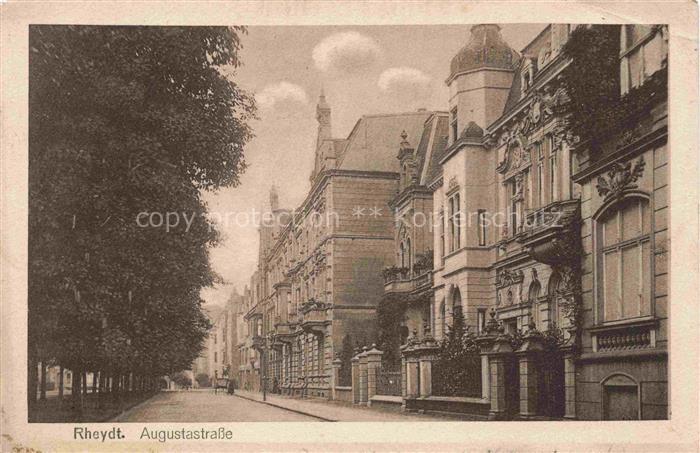 Rheydt Moenchengladbach Augustastrasse Feldpost