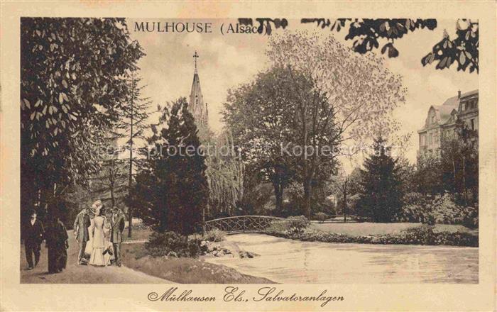 Muelhausen Elsass Salvatoranlagen