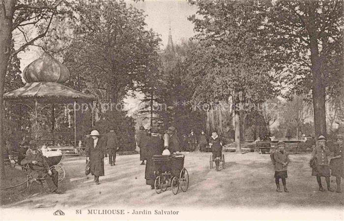 MULHOUSE Muehlhausen 68 Haut-Rhin Jardin Salvator