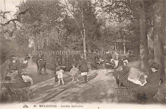 MULHOUSE Muehlhausen 68 Haut-Rhin Jardin Salvator