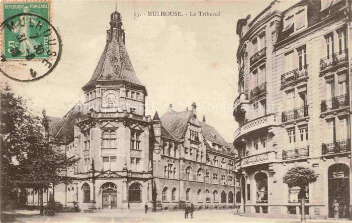 MULHOUSE Muehlhausen 68 Haut-Rhin Le Tribunal
