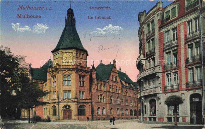 MULHOUSE Muehlhausen 68 Haut-Rhin Amtsgericht Le Tribunal