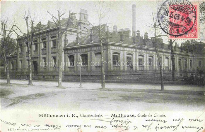 Muelhausen Elsass Chemieschule Ecole de Chimie